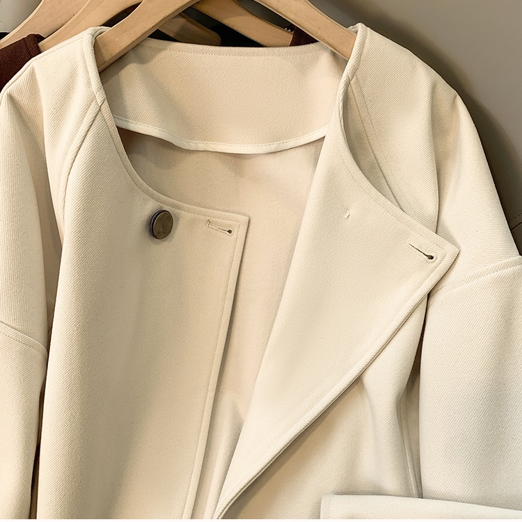 Autumn and winter overcoat coat for women