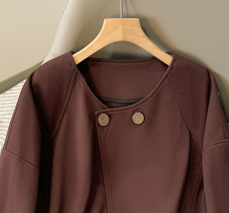 Autumn and winter overcoat coat for women