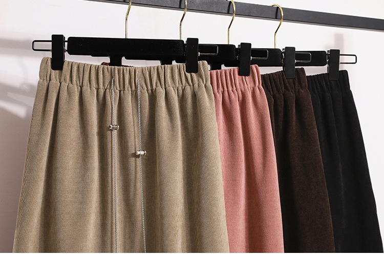 Package hip skirt elastic waist long skirt for women