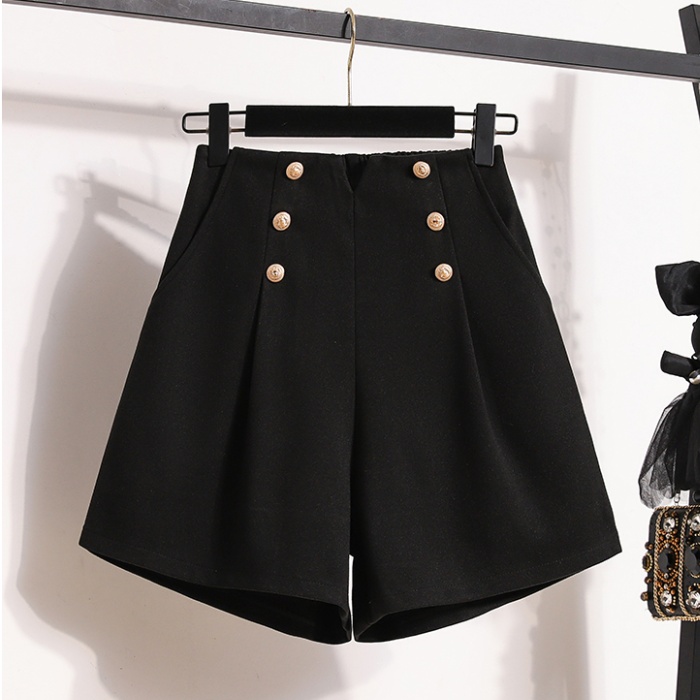 High waist all-match boots pants Casual shorts for women