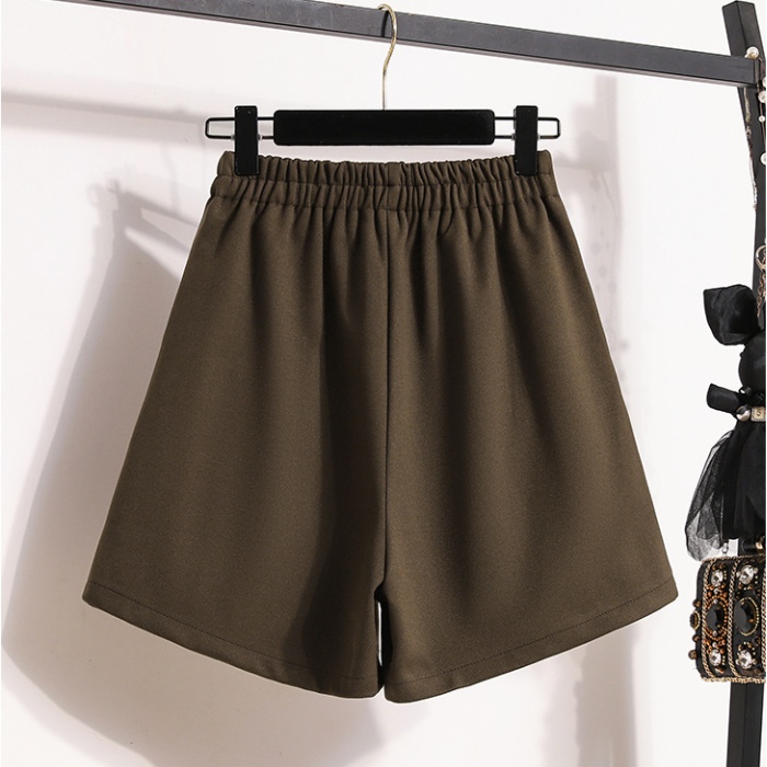 High waist all-match boots pants Casual shorts for women