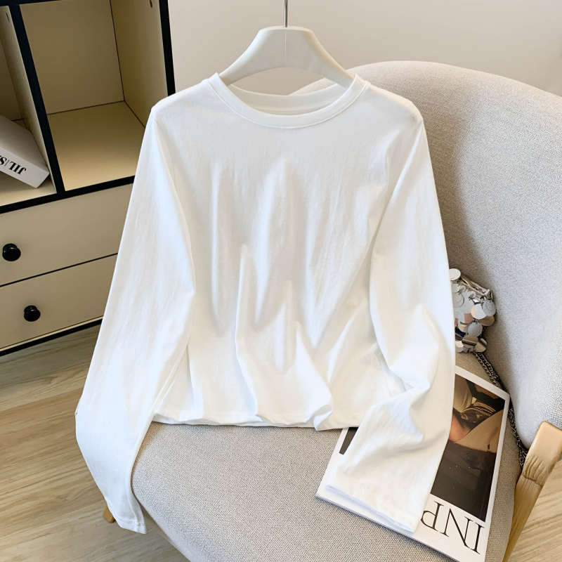 Long sleeve vest Korean style tops 2pcs set for women