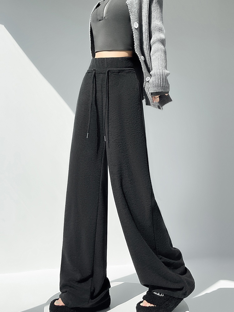 Straight slim wide leg pants Casual lazy sweatpants