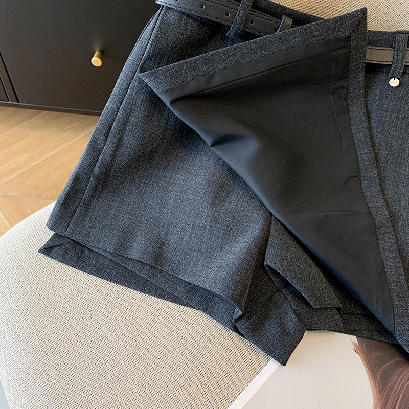 All-match split skirt niche business suit for women