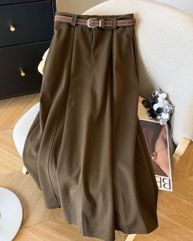 Long Casual skirt summer A-line work clothing for women