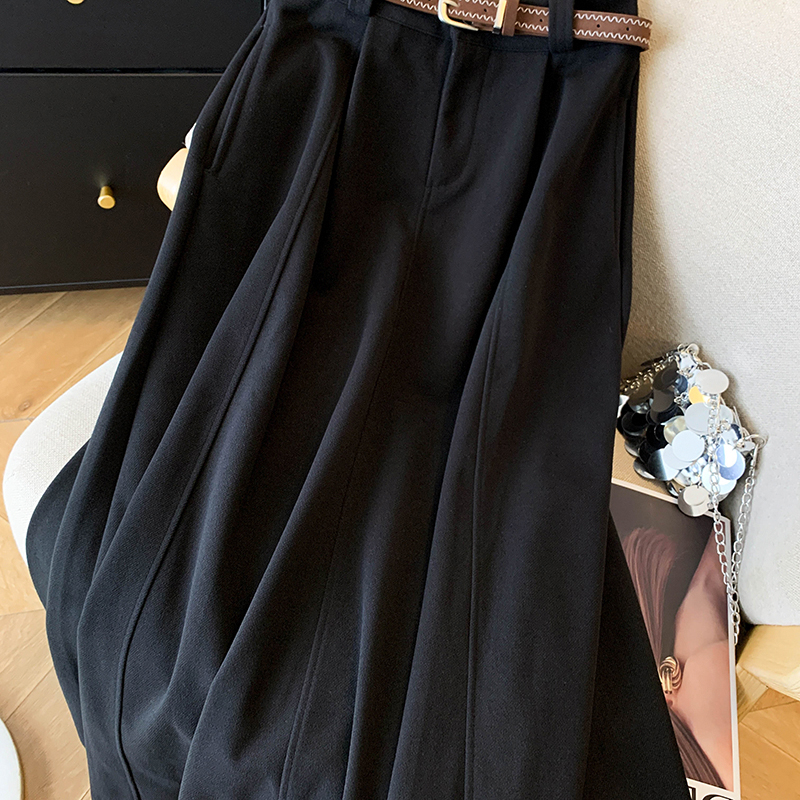 Long Casual skirt summer A-line work clothing for women