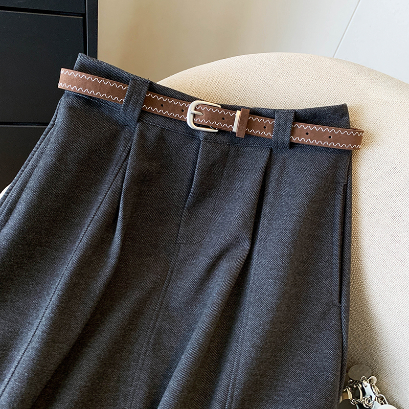 Long Casual skirt summer A-line work clothing for women