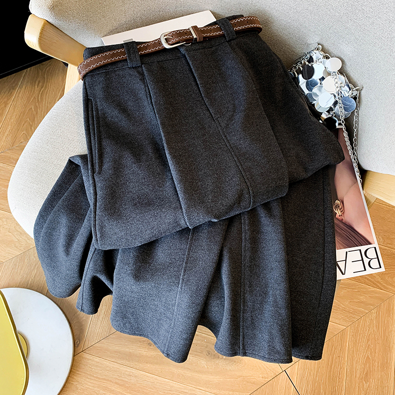 Long Casual skirt summer A-line work clothing for women