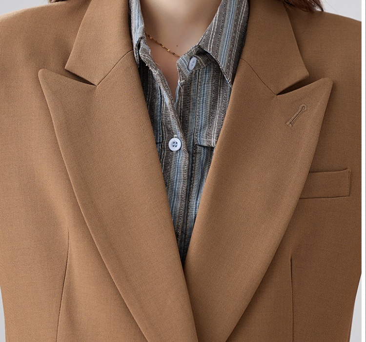 Temperament autumn business suit slim coat for women