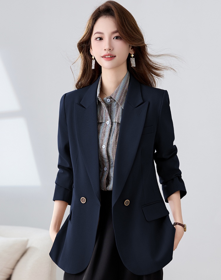 Temperament autumn business suit slim coat for women