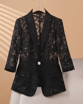 Fashion commuting business suit spring niche coat for women