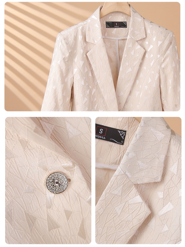 Fashion commuting spring profession business suit