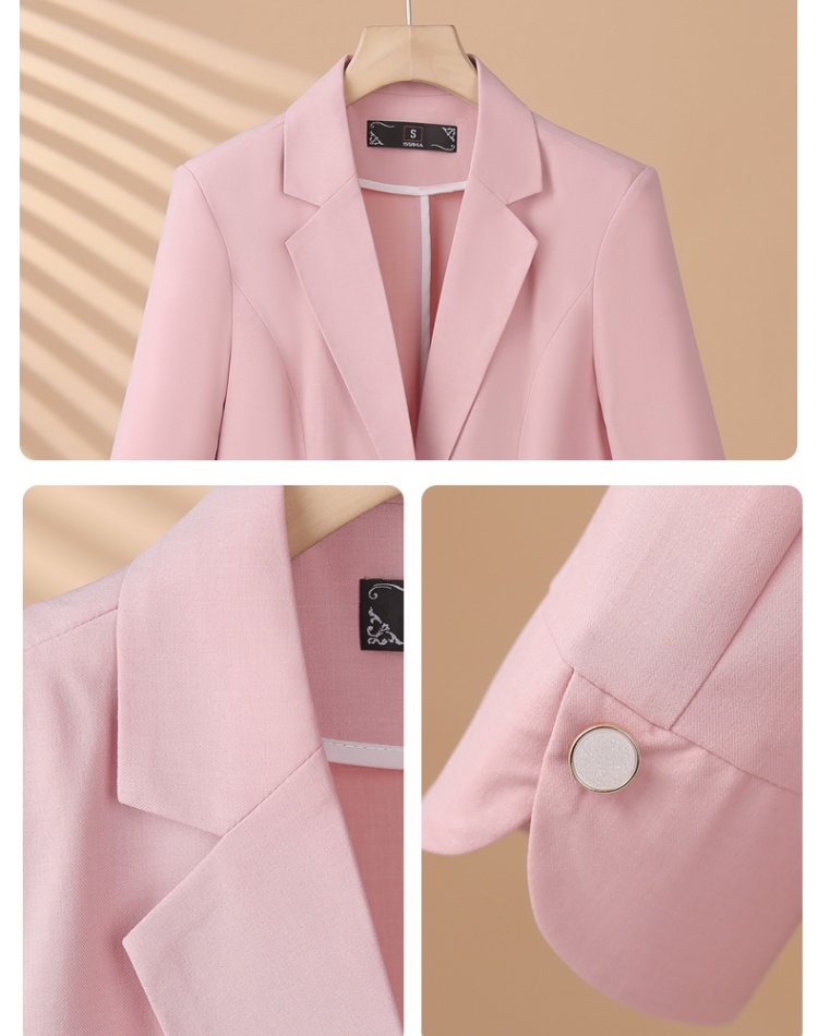 Spring niche business suit commuting coat for women