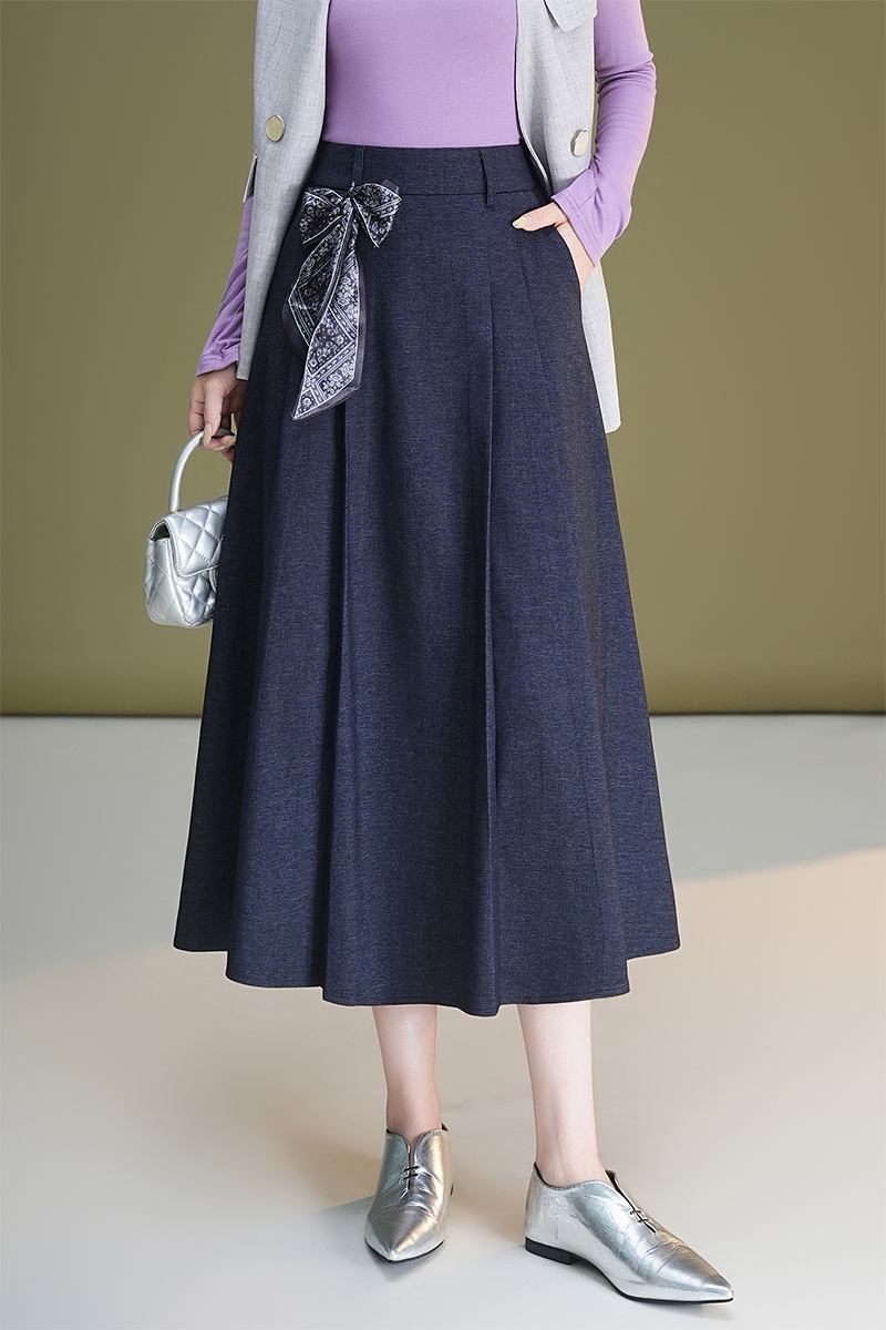 Loose business suit big skirt long skirt for women