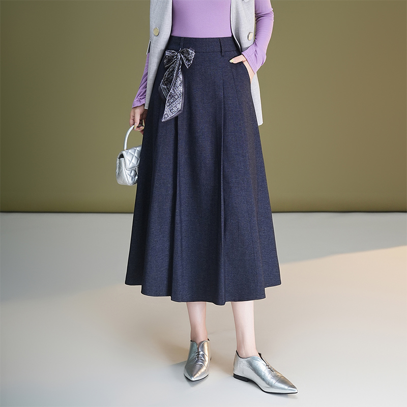 Loose business suit big skirt long skirt for women