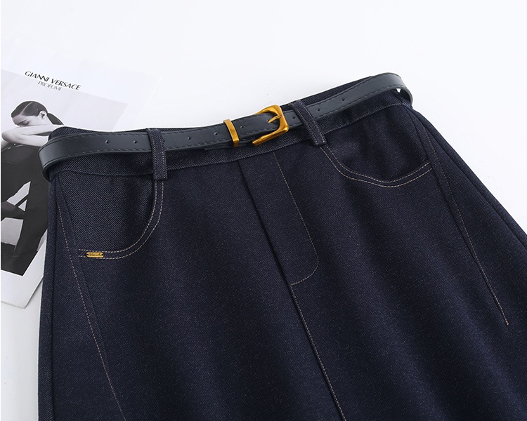 Casual long autumn package hip skirt for women