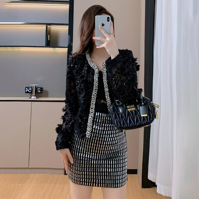 Light luxury autumn tops ladies coat for women