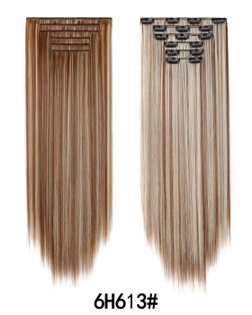 Straight hair 6pcs set for women
