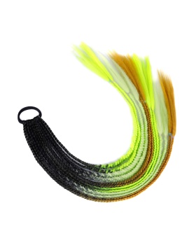 Colors horsetail hair ring small personality headwear