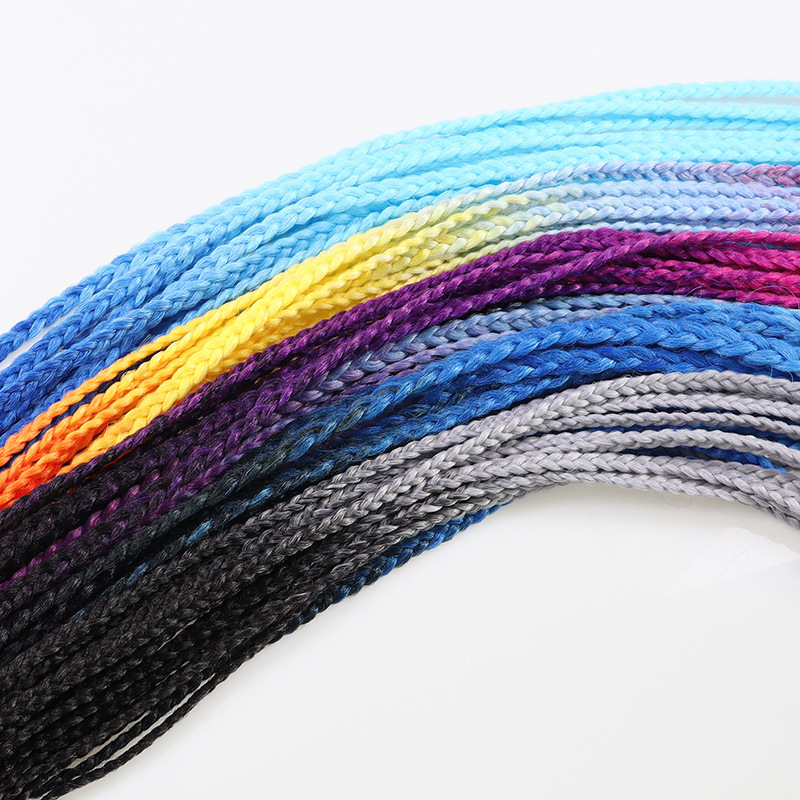 Colors horsetail hair ring small personality headwear