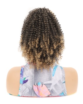 Fluffy horsetail wig