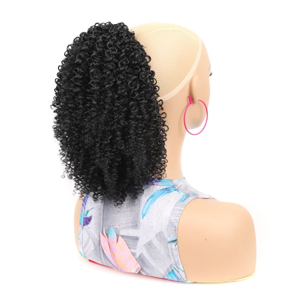 Fluffy horsetail wig