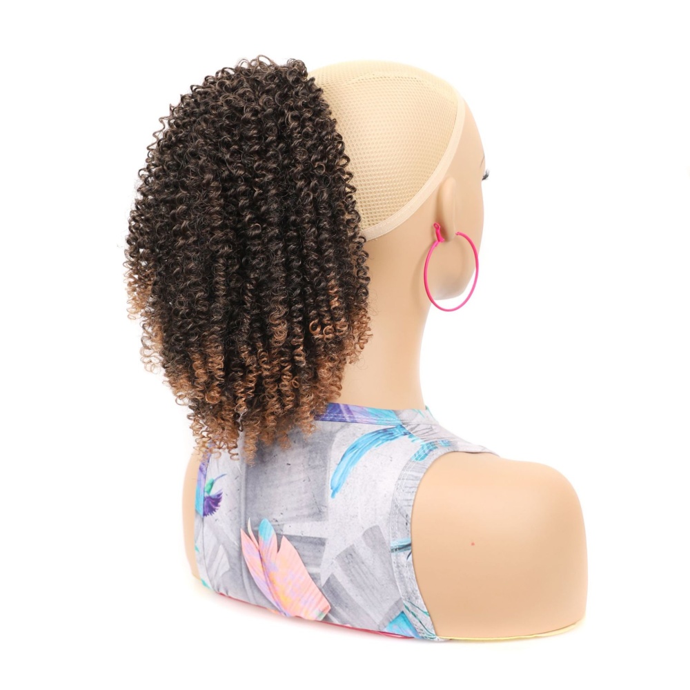 Fluffy horsetail wig