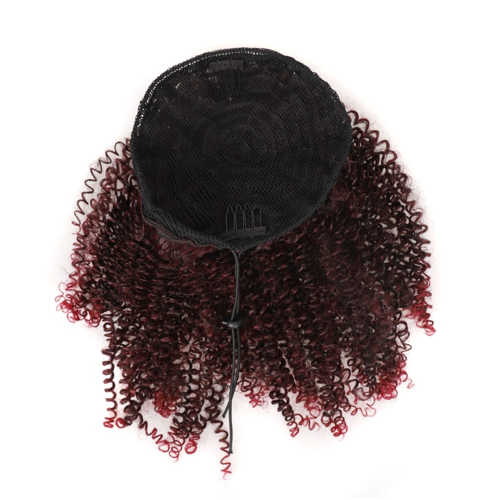 Fluffy horsetail wig