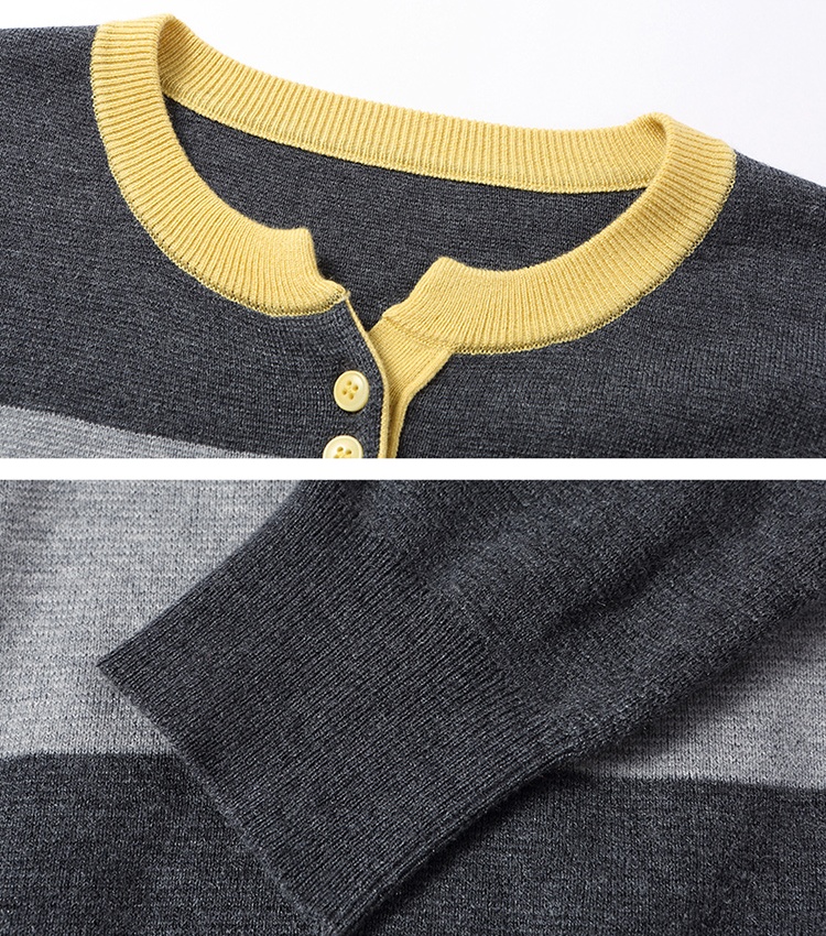 Retro bottoming shirt sweater for women