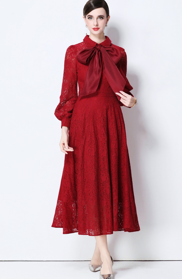 Silk high waist dress frenum long dress for women