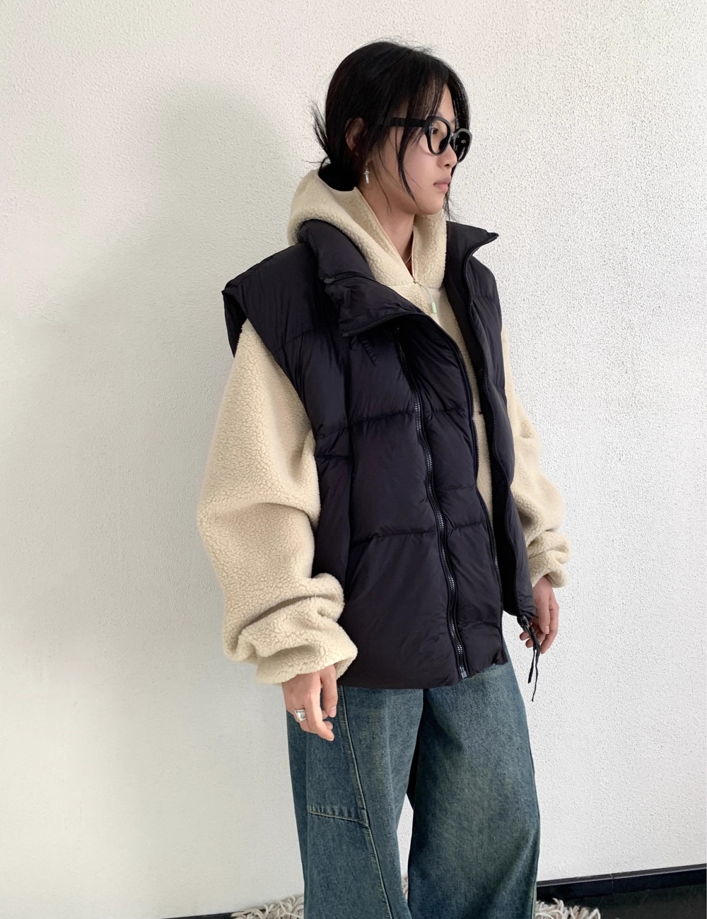 Thermal removable waistcoat simple coat