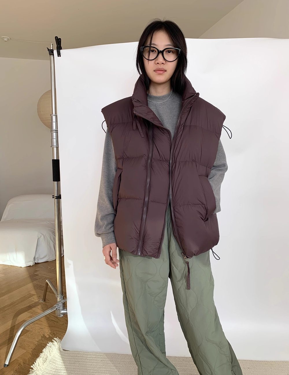 Thermal removable waistcoat simple coat