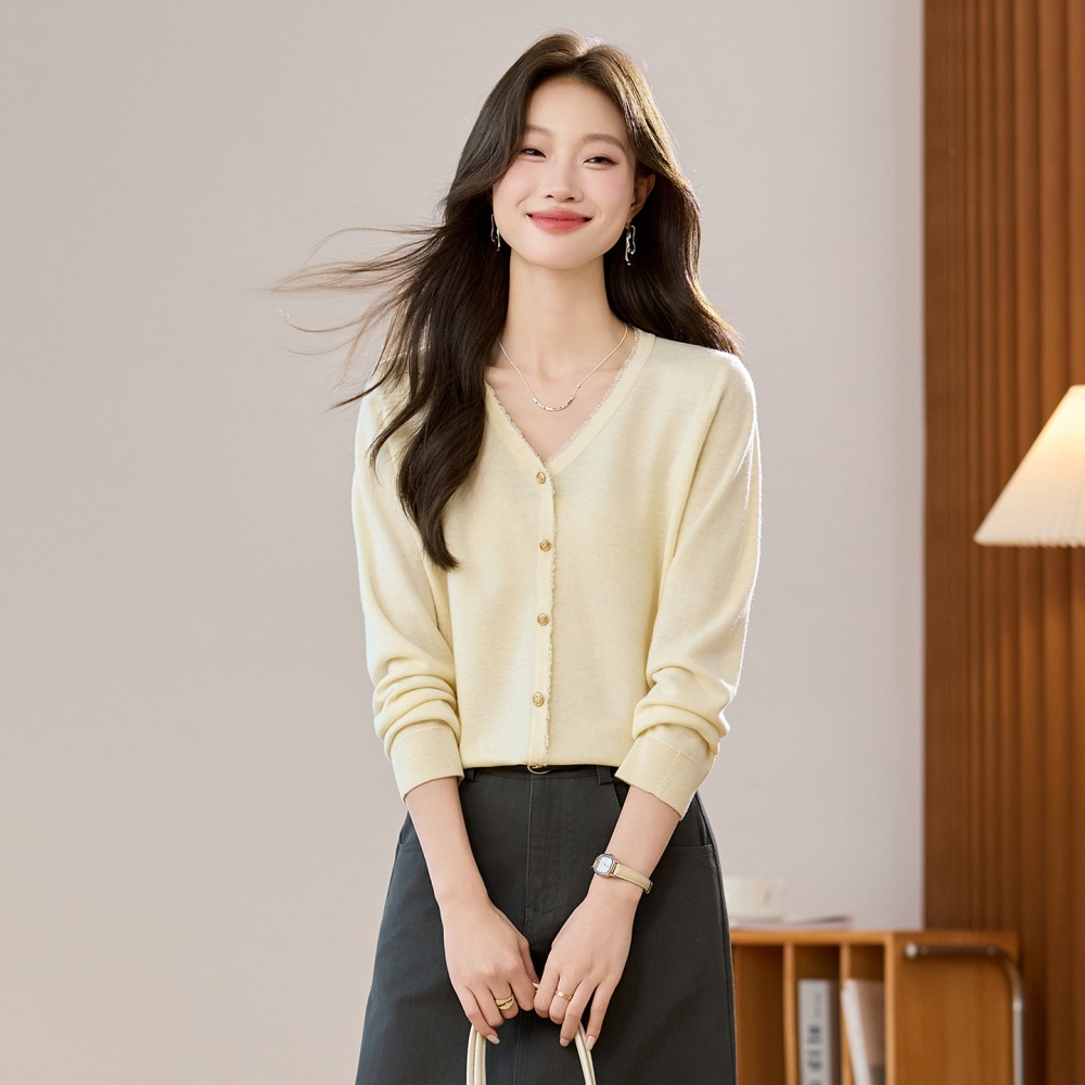 Autumn France style coat fashion tops for women