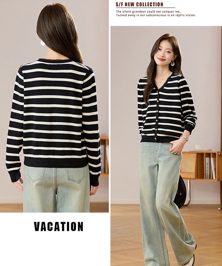 Autumn France style coat fashion tops for women