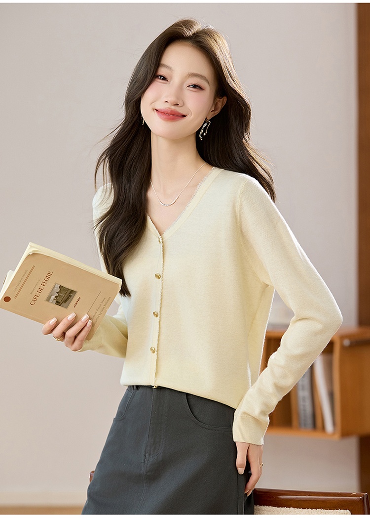 Autumn France style coat fashion tops for women