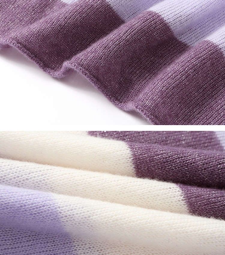Horizontal collar sweater lazy shirts for women