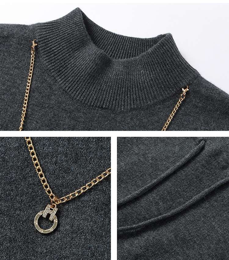 Drawstring sweater dress inside the ride dress for women