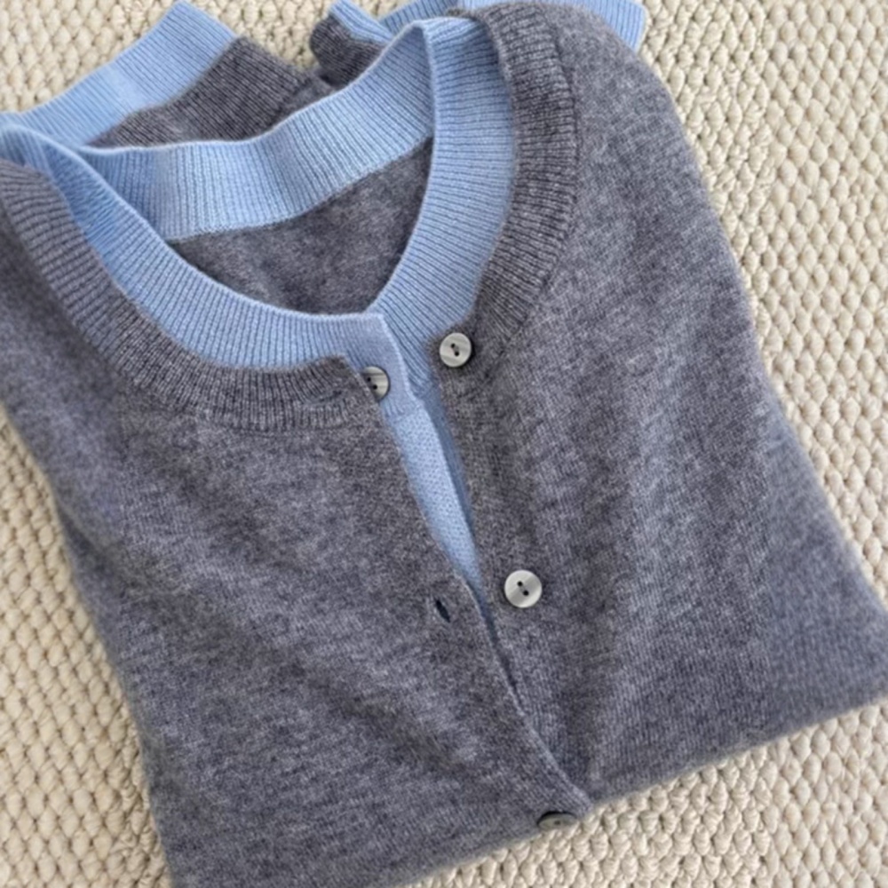 Autumn and winter slim cardigan knitted coat