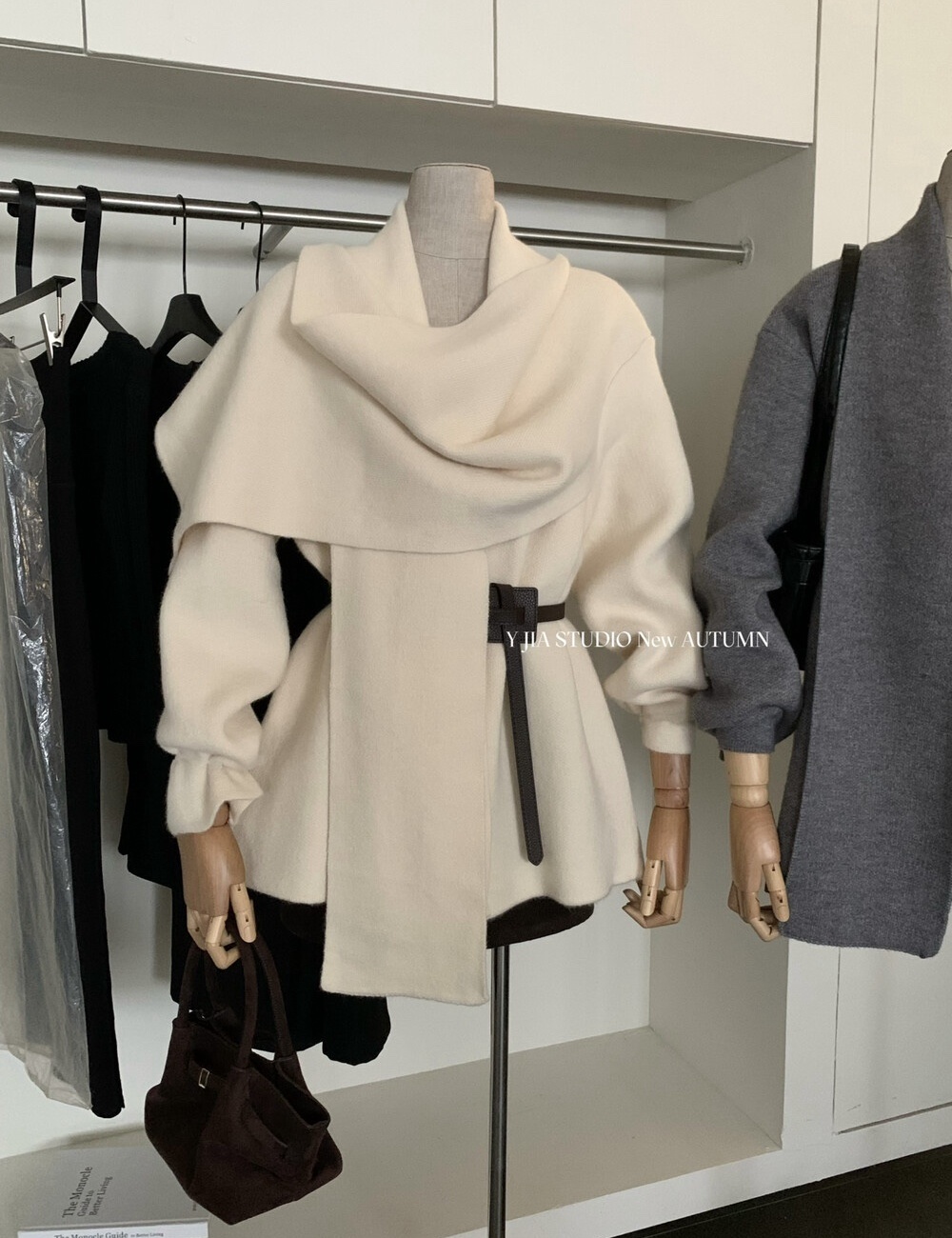 Temperament cardigan autumn and winter scarves for women
