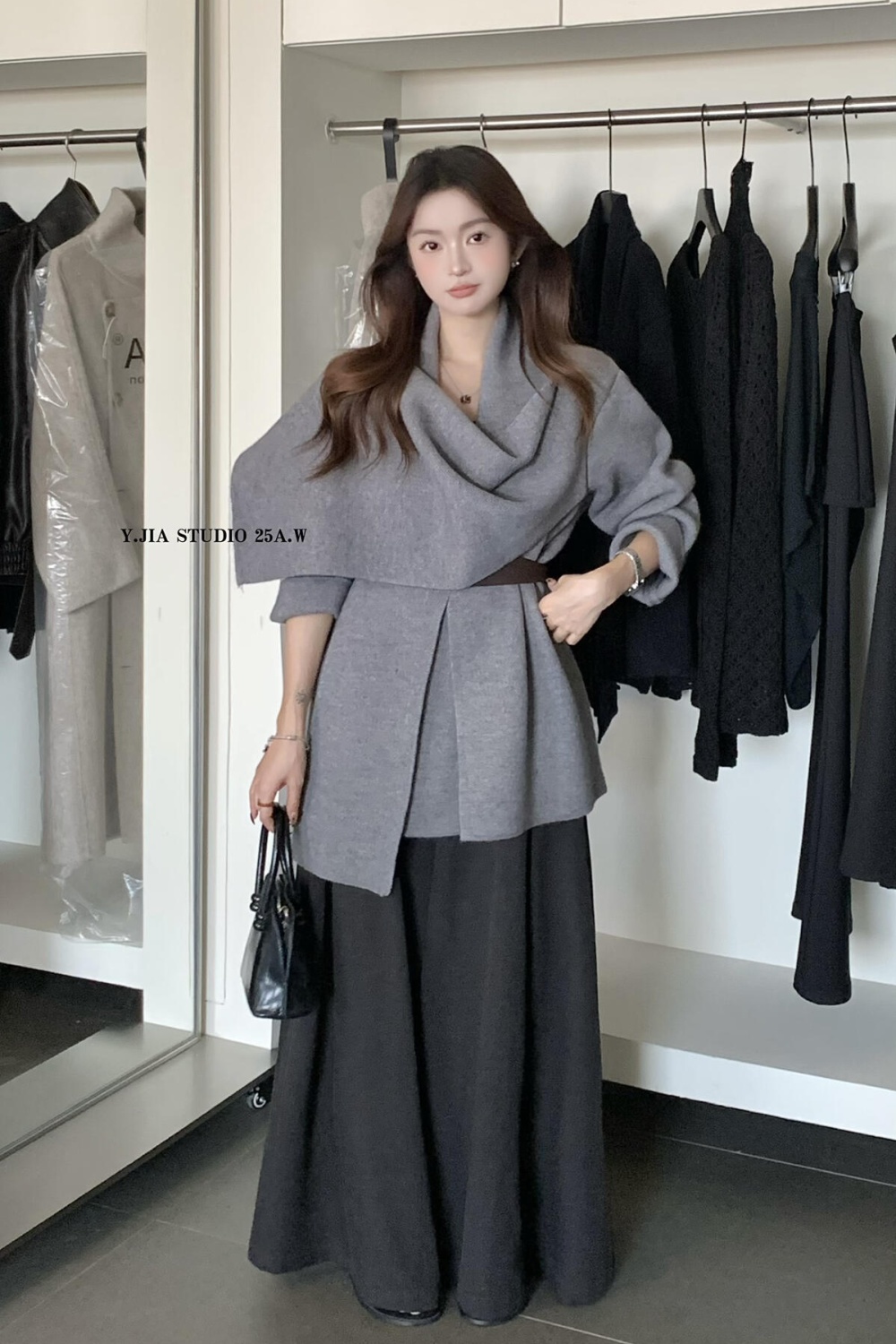 Temperament cardigan autumn and winter scarves for women