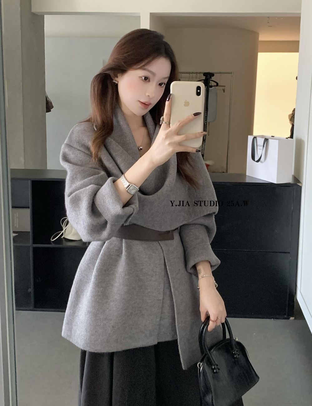 Temperament cardigan autumn and winter scarves for women