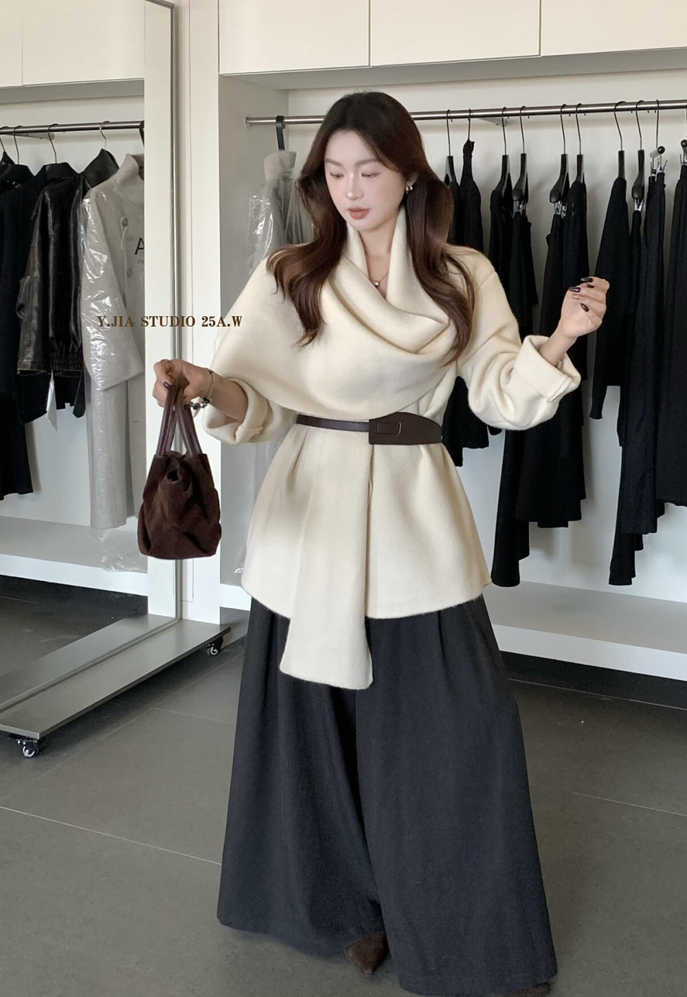 Temperament cardigan autumn and winter scarves for women
