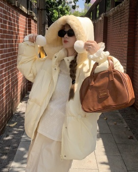 Down Korean style coat winter lambs wool cotton coat