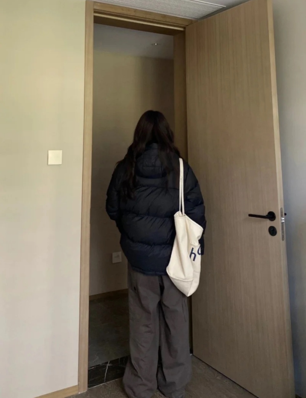 Down winter cotton coat Korean style coat for women