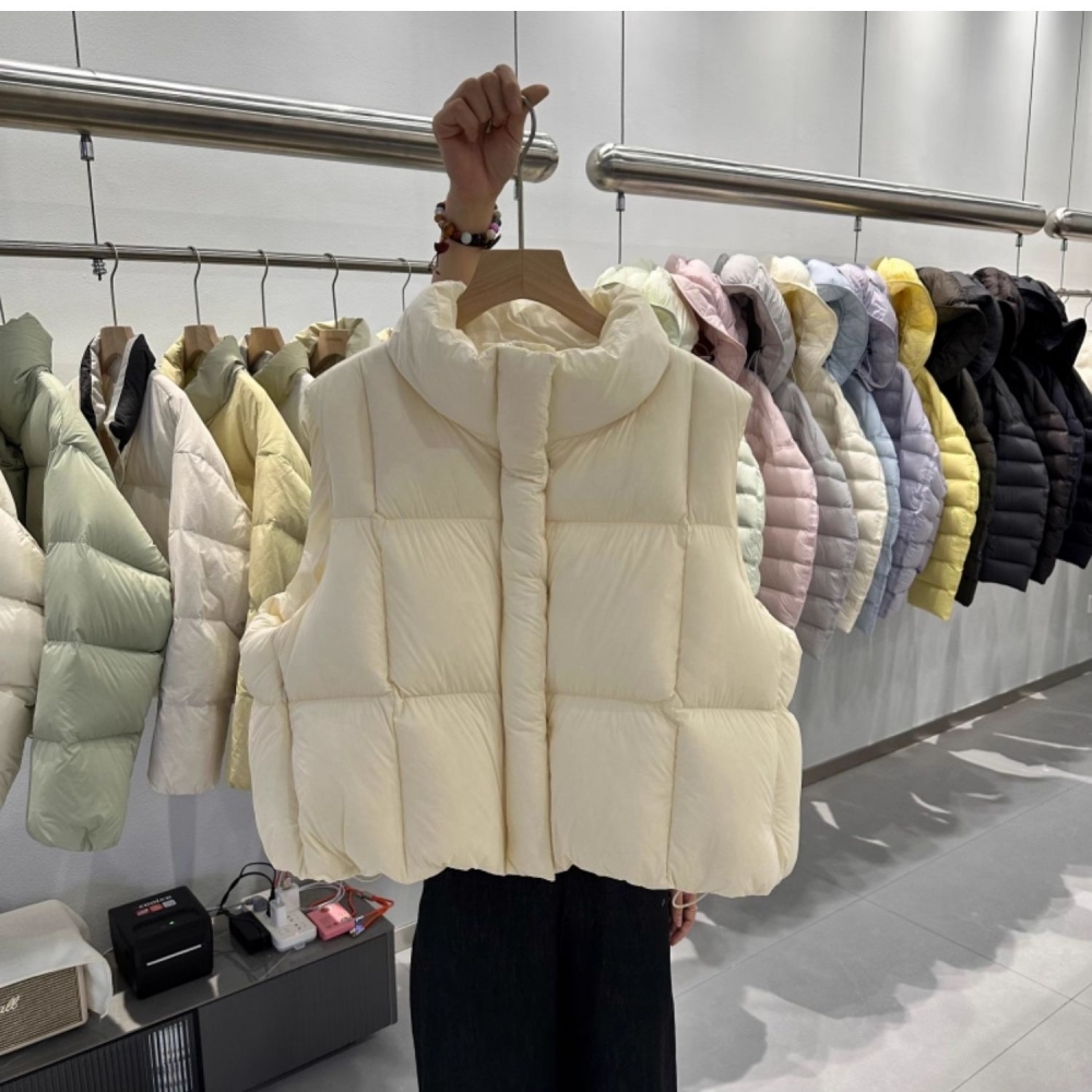 Korean style cotton coat ultralight coat for women