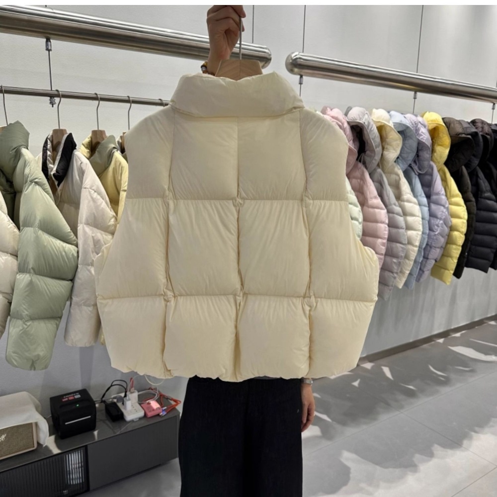 Korean style cotton coat ultralight coat for women