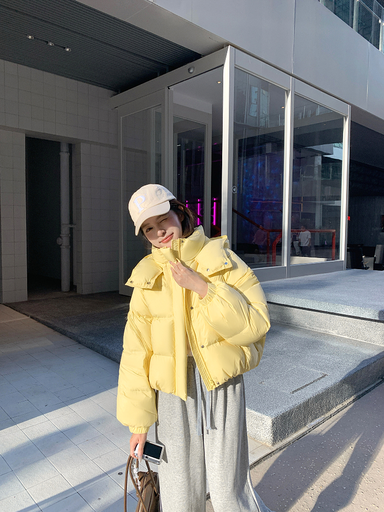 Winter bread clothing thick cotton coat for women