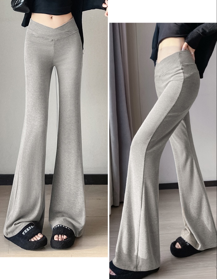 Autumn and winter micro speaker casual pants mopping pants