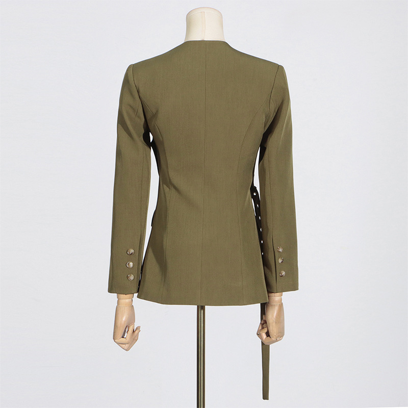 All-match commuting business suit autumn V-neck coat