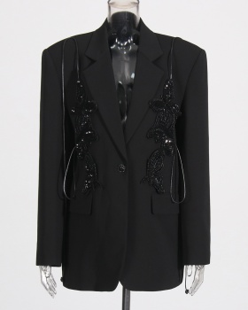 Casual autumn coat cozy all-match business suit for women